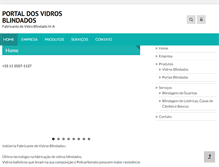 Tablet Screenshot of glassage.com.br